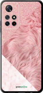 TPU чехол Розовые текстуры для Xiaomi Redmi Note 11T 5G - 4343b-3850 изображение 