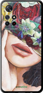 TPU чехол Head Flower для Xiaomi Redmi Note 11 5G - 4460b-3849 изображение 