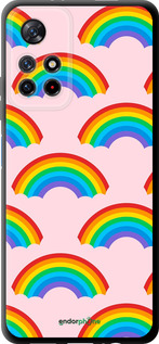 TPU чехол Rainbows для Xiaomi Redmi Note 11T 5G - 4478b-3850 изображение 