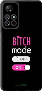 TPU чехол Bitch mode для Xiaomi Redmi Note 11S 5G - 4548b-2890 изображение 
