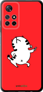TPU чехол Котик для Xiaomi Redmi Note 11S 5G - 4577b-2890 изображение 