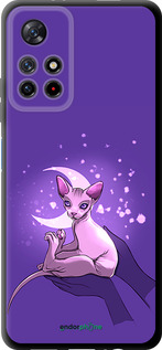 TPU чехол Кот2 для Xiaomi Redmi Note 11S 5G - 4676b-2890 изображение 