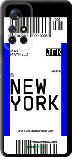 TPU чехол New York для Xiaomi Redmi Note 11 5G - 4861b-3849 изображение 