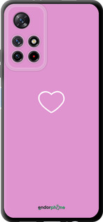 TPU чехол Сердце 2 для Xiaomi Redmi Note 11T 5G - 4863b-3850 изображение 