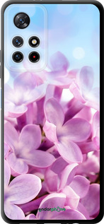 TPU чехол Сирень для Xiaomi Redmi Note 11S 5G - 527b-2890 изображение 