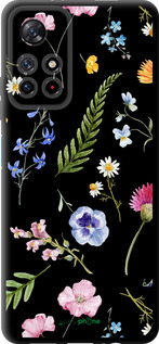 TPU чехол Цветочный фон v2 для Xiaomi Redmi Note 11 5G - 5472b-3849 изображение 