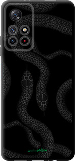 TPU чехол Змеи для Xiaomi Redmi Note 11S 5G - 5473b-2890 изображение 