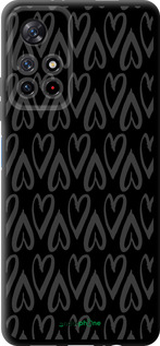 TPU чехол Сердца v2 для Xiaomi Redmi Note 11S 5G - 5497b-2890 изображение 