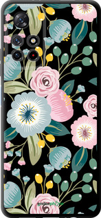 TPU чехол Цветочные обои v2 для Xiaomi Redmi Note 11S 5G - 5602b-2890 изображение 