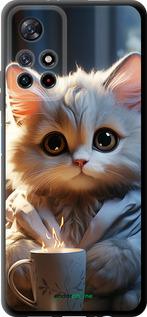 TPU чехол White cat для Xiaomi Redmi Note 11T 5G - 5646b-3850 изображение 