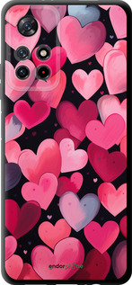 TPU чехол Сердечки 4 для Xiaomi Redmi Note 11 5G - 5662b-3849 изображение 