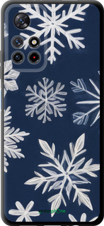 TPU чехол Сніжинки для Xiaomi Redmi Note 11T 5G - 5821b-3850 изображение 