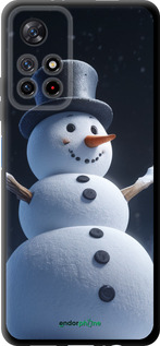 TPU чехол Сніговик для Xiaomi Poco M4 Pro 5G - 5826b-3851 изображение 