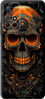 TPU чехол Череп для Xiaomi Redmi Note 11 5G - 5952b-3849 изображение 