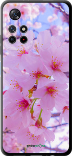 TPU чехол Сакура для Xiaomi Redmi Note 11S 5G - 6029b-2890 изображение 