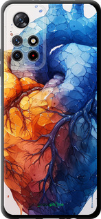 TPU чехол Арт-сердце для Xiaomi Redmi Note 11 5G - 6034b-3849 изображение 