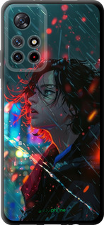 TPU чехол Ночные огни для Xiaomi Redmi Note 11 5G - 6096b-3849 изображение 