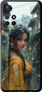 TPU чехол Anime-girl для Xiaomi Redmi Note 11S 5G - 6133b-2890 изображение 