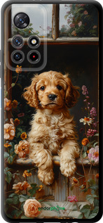 TPU чехол Щенок cocker spaniel для Xiaomi Redmi Note 11S 5G - 6136b-2890 изображение 