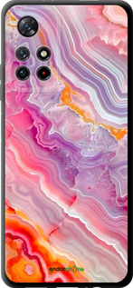 TPU чехол Мрамор 2 для Xiaomi Redmi Note 11T 5G - 6307b-3850 изображение 