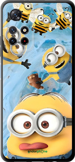 TPU чехол Миньоны для Xiaomi Redmi Note 11 5G - 6386b-3849 изображение 