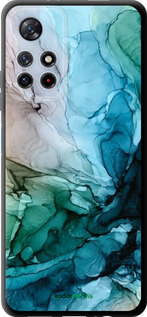 TPU чехол З абстрактним малюнком барвисті Солоні береги для Xiaomi Redmi Note 11 5G - 6405b-3849 изображение 