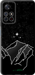 TPU чехол Минималистический горный пейзаж для Xiaomi Poco M4 Pro 5G - 6438b-3851 изображение 