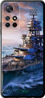 TPU чехол Військовий корабель, world of tanks, wargaming для Xiaomi Poco M4 Pro 5G - 6461b-3851 изображение 