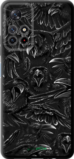 TPU чехол Воронья ярость для Xiaomi Redmi Note 11 5G - 6474b-3849 изображение 