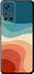 TPU чехол У стилі ретро з хвилями для Xiaomi Redmi Note 11 5G - 6531b-3849 изображение 