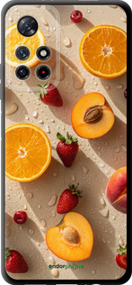 TPU чехол Фрукти 3 для Xiaomi Redmi Note 11 5G - 6703b-3849 изображение 
