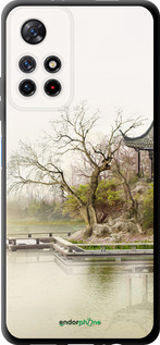 TPU чехол Японский пейзаж для Xiaomi Redmi Note 11T 5G - 776b-3850 изображение 