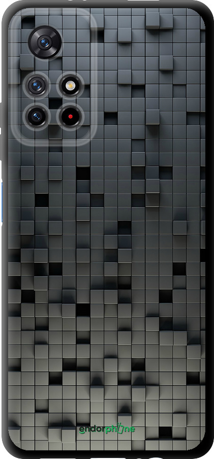 TPU чехол Кубики для Xiaomi Redmi Note 11 5G - 1061b-3849 изображение 