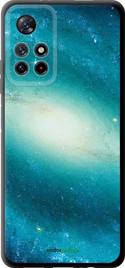 TPU чехол Голубая галактика для Xiaomi Redmi Note 11 5G - 177b-3849 изображение 