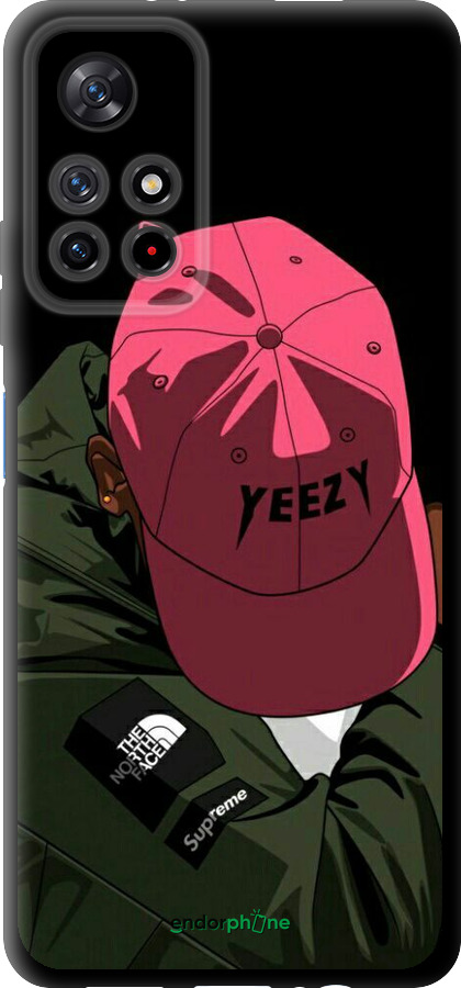 TPU чехол logo de yeezy для Xiaomi Redmi Note 11T 5G - 3995b-3850 изображение 