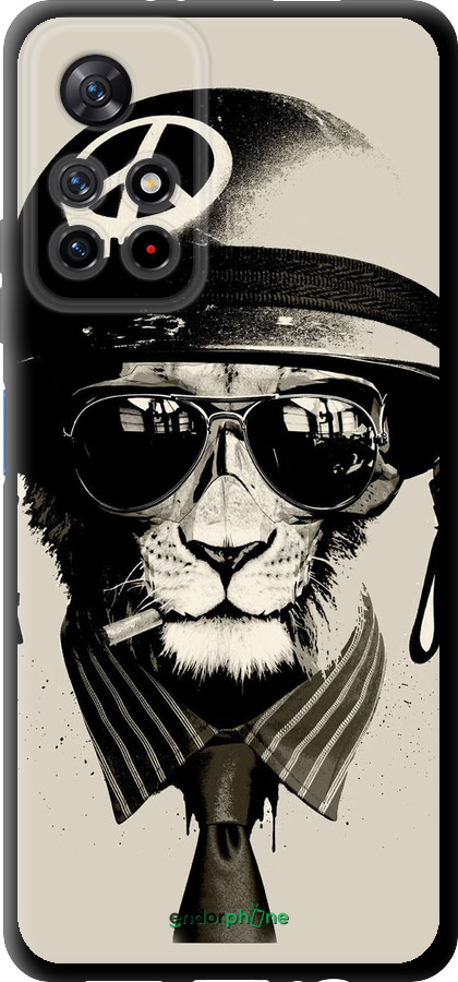 TPU чехол tattoo soldier для Xiaomi Redmi Note 11S 5G - 4165b-2890 изображение 