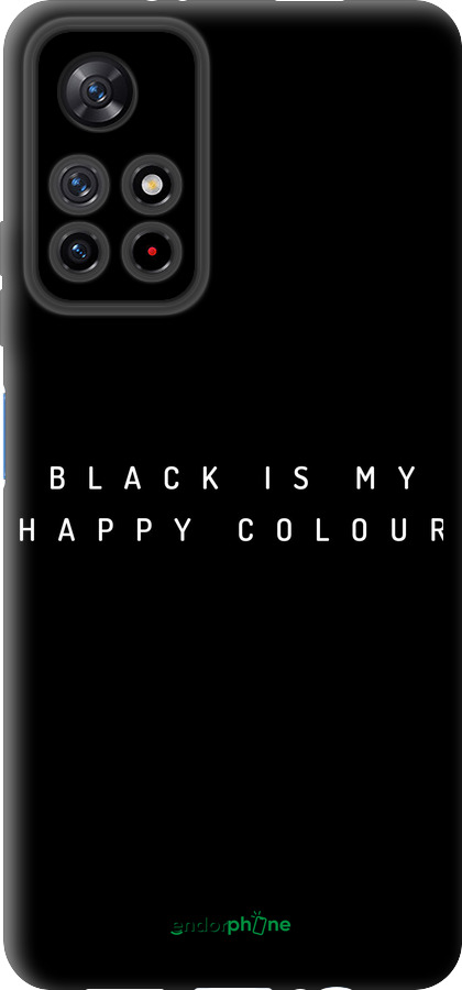 TPU чехол Happy Color для Xiaomi Redmi Note 11S 5G - 4252b-2890 изображение 