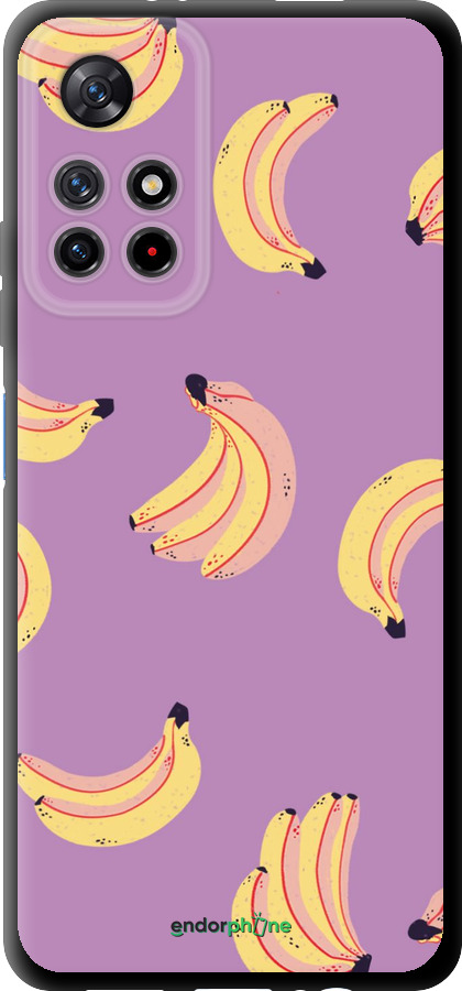 TPU чехол Банани для Xiaomi Redmi Note 11 5G - 4312b-3849 изображение 