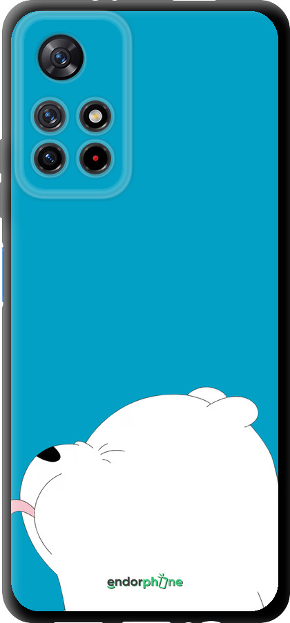 TPU чехол Мишка 1 для Xiaomi Redmi Note 11S 5G - 4358b-2890 изображение 