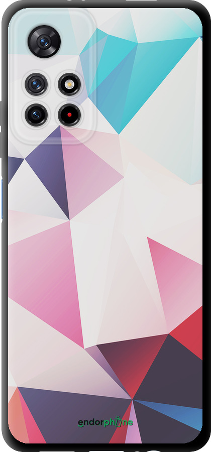 TPU чехол Геометрия 3 для Xiaomi Redmi Note 11S 5G - 4415b-2890 изображение 