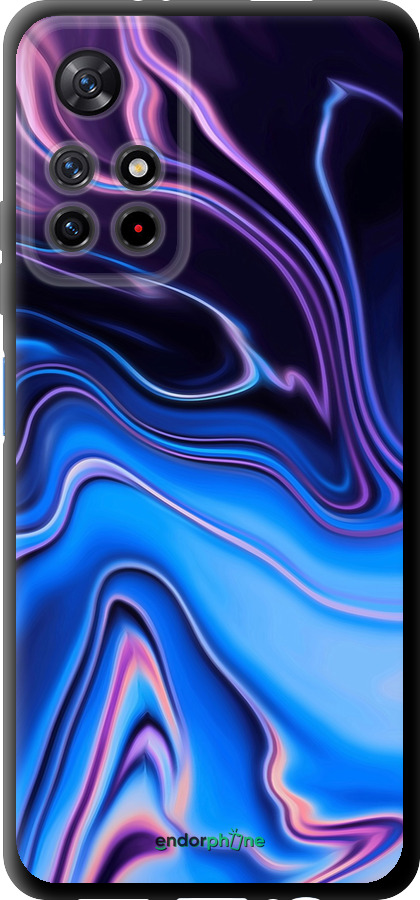 TPU чехол Візерунок води для Xiaomi Poco M4 Pro 5G - 4491b-3851 изображение 