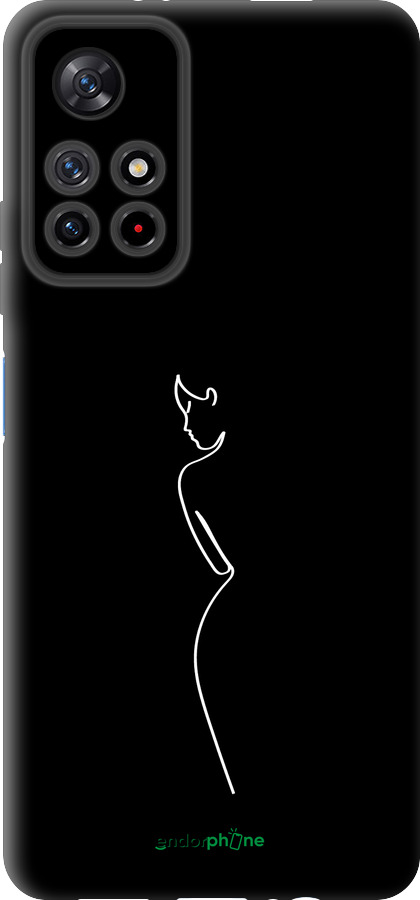 TPU чехол Силует1 для Xiaomi Redmi Note 11 5G - 4590b-3849 изображение 