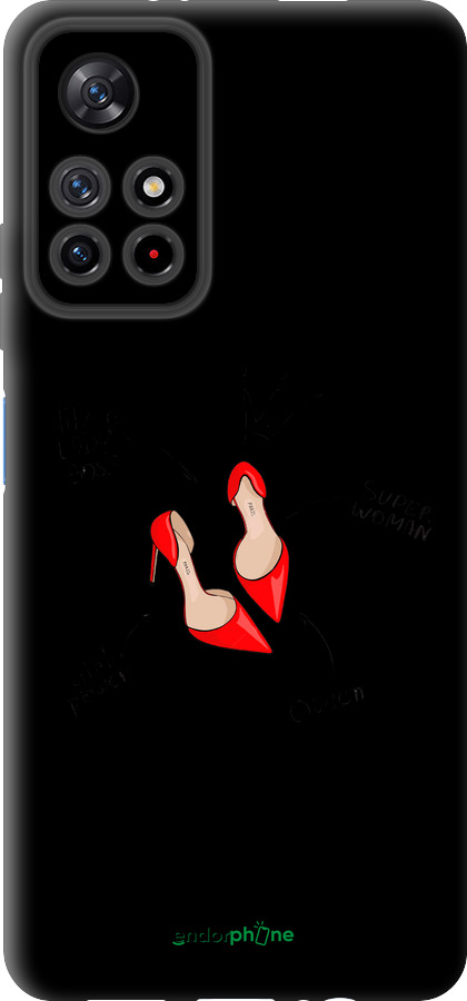 TPU чехол Женщина для Xiaomi Redmi Note 11 5G - 4599b-3849 изображение 
