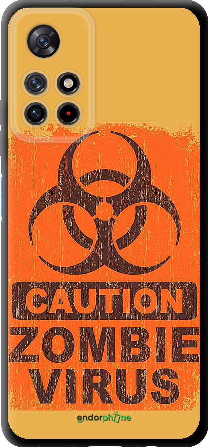 TPU чехол Biohazard 1 для Xiaomi Redmi Note 11S 5G - 4817b-2890 изображение 
