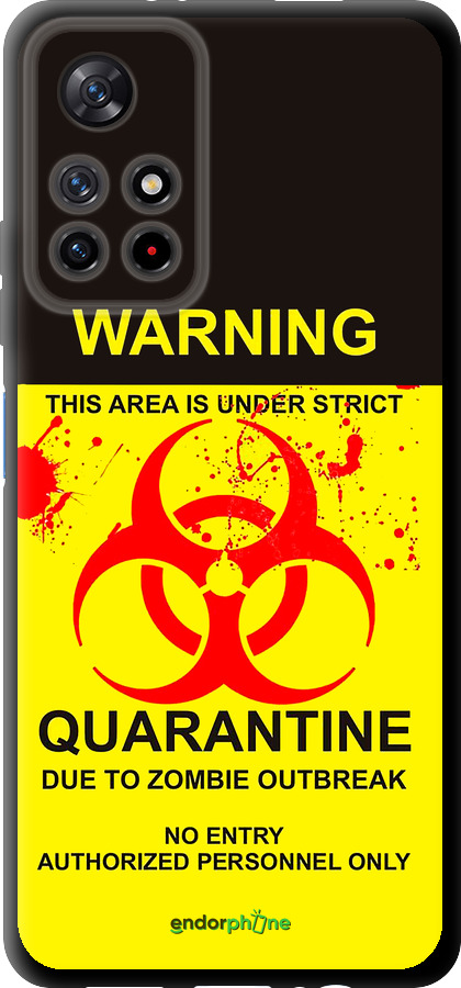 TPU чехол Biohazard 9 для Xiaomi Redmi Note 11 5G - 4825b-3849 изображение 
