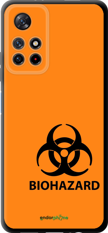 TPU чехол biohazard 33 для Xiaomi Redmi Note 11S 5G - 4851b-2890 изображение 