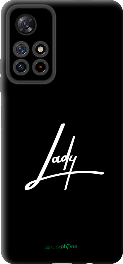 TPU чехол Lady 2 для Xiaomi Redmi Note 11T 5G - 4867b-3850 изображение 