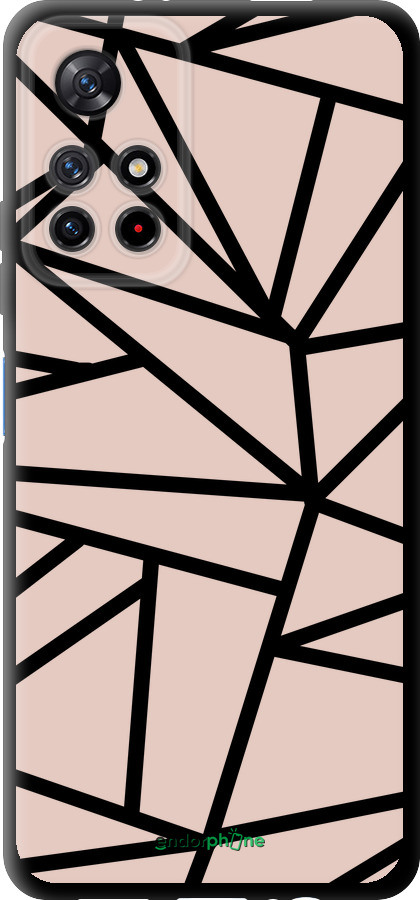 TPU чехол Абстракция 2 для Xiaomi Redmi Note 11S 5G - 4872b-2890 изображение 