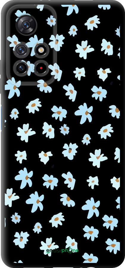 TPU чехол Квітковий для Xiaomi Redmi Note 11 5G - 4900b-3849 изображение 