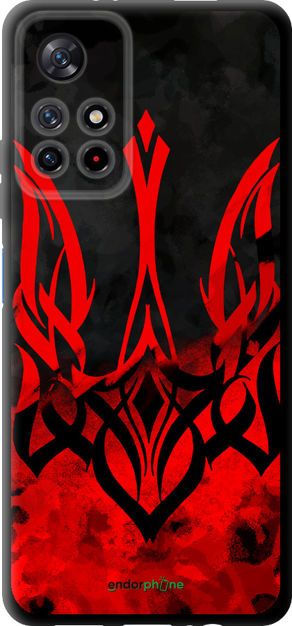 TPU чехол Герб Украины v2 для Xiaomi Redmi Note 11 5G - 5312b-3849 изображение 